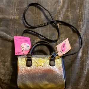 NWT Betsey Johnson Rainbow cross body